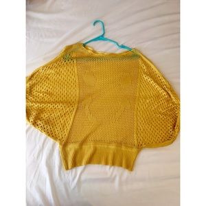 Crochet handmade poncho sweater